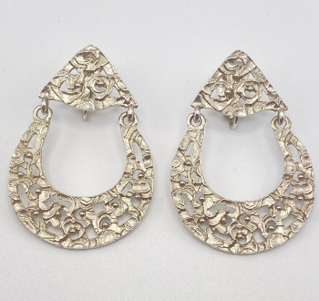Vintage Silver Earrings Vintage Silver Earrings